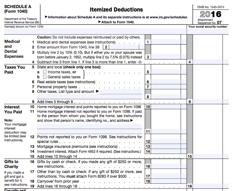 The Standard Deduction and How to Beat it